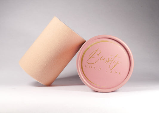 Very White Boob Tape