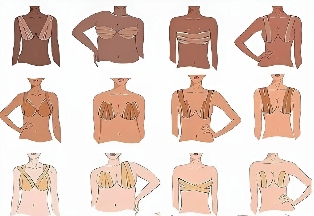 How to apply boob tape